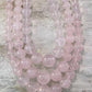 Rose Quartz Graduated Round 6-15mm