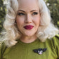 Lily the Vamp Brooch by Miss Fluff x Lipstick & Chrome