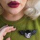 Lily the Vamp Brooch by Miss Fluff x Lipstick & Chrome